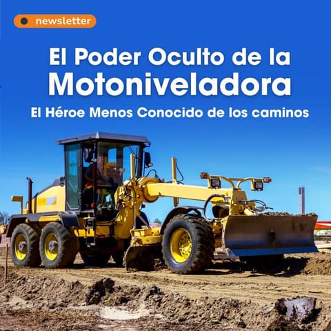 El Poder Oculto de la Motoniveladora