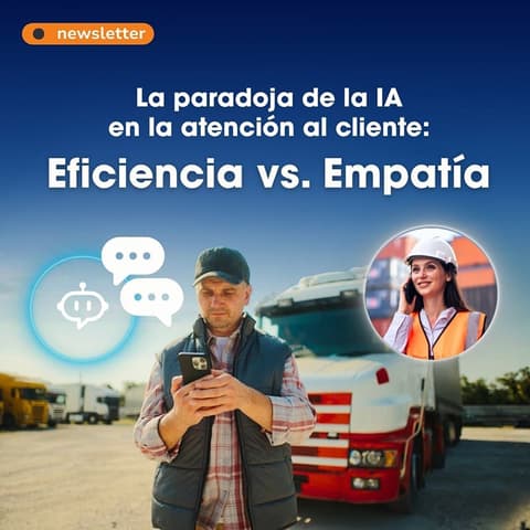 La paradoja de la IA en la atención al cliente: EFICIENCIA vs. EMPATÍA